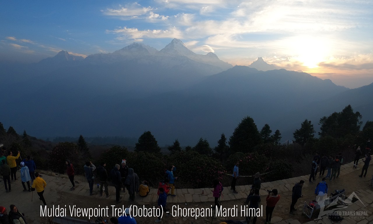 trekking in nepal annapurna muldai viewpoint ghorepani mardi himal